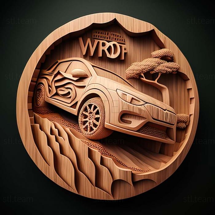 3D model WRC 6 game (STL)